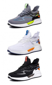 Pantofi Sport "SuperFashion HTMS-128 White" - Img 16