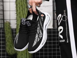 Pantofi Sport "SuperFashion HTMS-15 Black" - Img 5