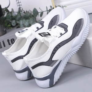 Pantofi Sport "SuperFashion HTMS-222 White Gray"