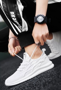 Pantofi sport ''SuperFashion HTMS-27 White'' - Img 2