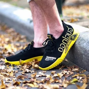 Pantofi Sport "SuperFashion HTMS-36 Black Yellow" - Img 6