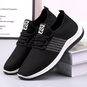 Pantofi Sport "SuperFashion HTMS-43 Black" - Img 4