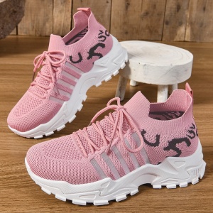 Pantofi sport "SuperFashion HTWM-37 Pink" - Img 8
