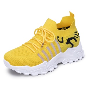 Pantofi sport "SuperFashion HTWM-37 Yellow" - Img 4