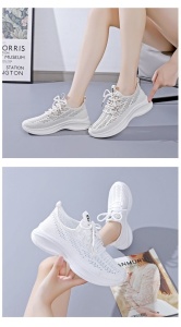 Pantofi sport "SuperFashion HTWM-54 White" - Img 6