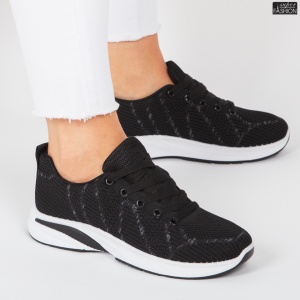 Pantofi Sport ''WE Fashion 352-2 Black Grey'' - Img 2