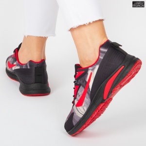 Pantofi Sport ''WE Fashion 390-2 Black Red'' - Img 5