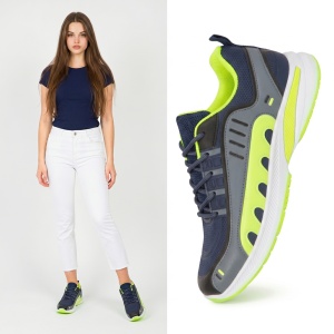 Pantofi Sport ''WE Fashion 391-2 Blue Green''