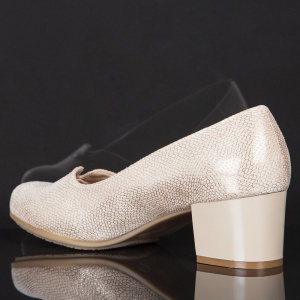Pantofi ''YiYi YEHJ-132 Beige" - Img 5