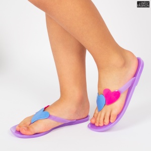 Papuci Copii ''WE Fashion 258 Purple''
