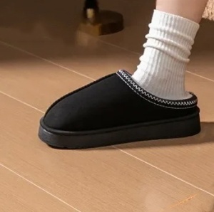 Papuci îmblăniți "SuperFashion 5-21 Black" - Img 3