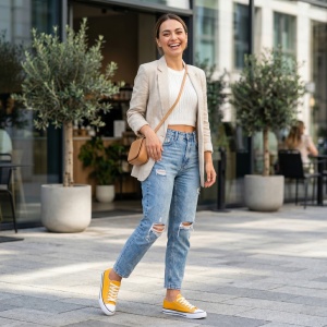 Tenisi ''RXR Fashion R-07 Yellow" - Img 7