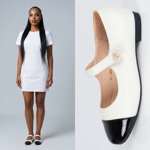 Balerini Casual "ABC Fashion 908-1 Off White"