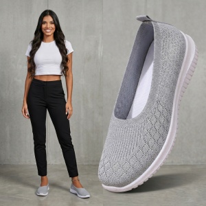 Espadrile "SuperFashion HTWM-43 Gray"