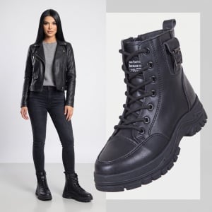 Ghete ''ABC Fashion A-6 Black''