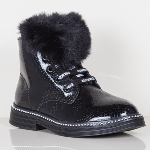 Ghete copii ''Apawwa NQ706 Black''