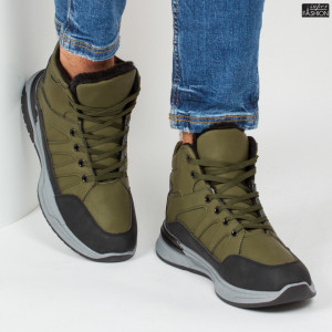 Ghete îmblănite ''Meek GK-162 Army Green'' - Img 3