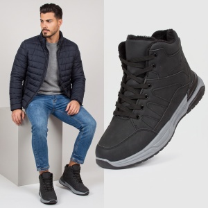 Ghete îmblănite ''Meek GK-162 Black''
