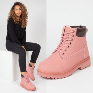 Ghete îmblănite ''Meek GK-170 Pink''