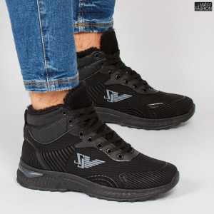 Ghete îmblănite ''Meek GK-51 Black Grey'' - Img 2