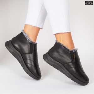 Ghete îmblănite "Z Fashion ZA-6032 Black" - Img 3