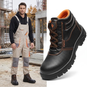 Ghete Protecție "SuperFashion 6-33 Black Orange"