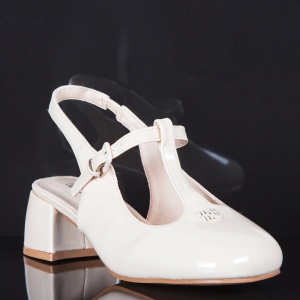 Pantofi ''ABC Fashion 922-8 Beige" - Img 5