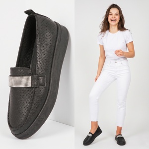 Pantofi ''ALD Fashion HQ-30-123 Black"