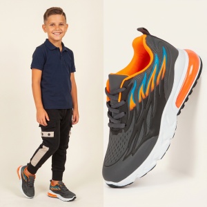 Pantofi Sport "888 Shoes 1020-5 Orange" - Img 3