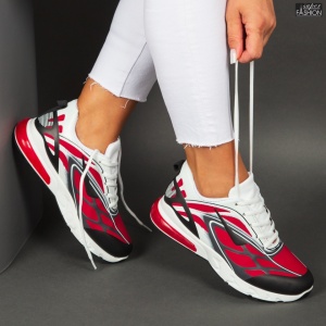 Pantofi Sport "888 Shoes 1052-5 White"