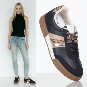 Pantofi sport "ABC Fashion MK076 Black"