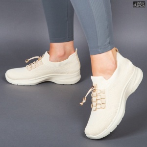 Pantofi Sport ''ALD Fashion HQ1039-218 Beige" - Img 4