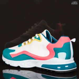Pantofi Sport "Meek YF-501 Green" - Img 6