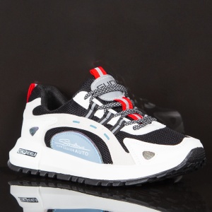 Pantofi sport "NCD Fashion CL223-1 Black White" - Img 7