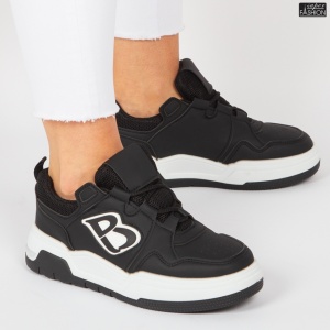 Pantofi Sport ''RXR Fashion R-924 Black" - Img 2
