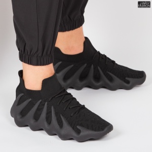 Pantofi sport ''Se7.en D1007 All Black'' - Img 2