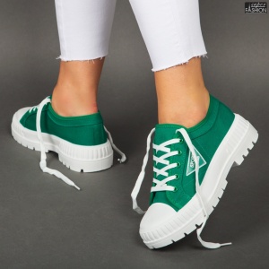 Pantofi Sport "Se7.en D988 Grass Green'' - Img 4