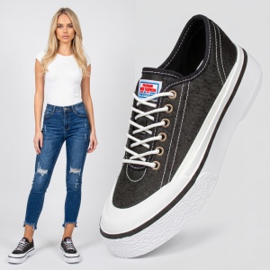 Pantofi Sport "Se7.en X-3007 Black"