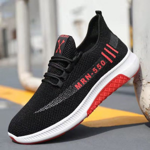 Pantofi Sport "SuperFashion HTMS-17 Black Red"