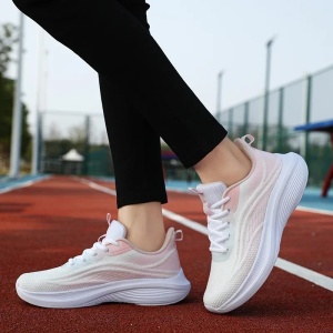 Pantofi sport "SuperFashion HTWM-34 White Pink" - Img 6