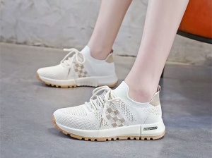 Pantofi sport "SuperFashion HTWM-41 White Coffe" - Img 4