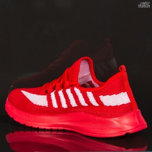Pantofi Sport "WE Fashion 3310B Red'' - Img 6