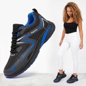 Pantofi Sport ''WE Fashion 396-2 Black Blue''