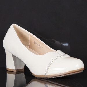 Pantofi ''YiYi YEHJ-187 Beige" - Img 4