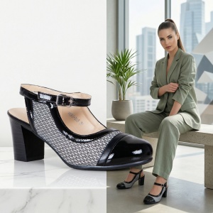 Pantofi ''YiYi YEHJ-263 Black"