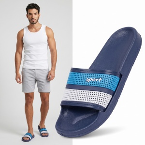 Papuci "Aierda 42 Navy''