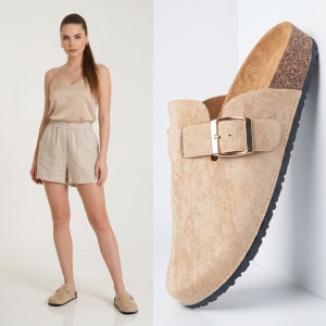 Papuci Dama ''ABC Fashion 1061 Khaki"