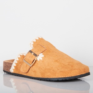 Papuci Dama ''ABC Fashion 1062 Camel" - Img 5