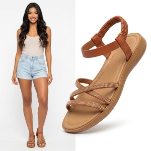 Sandale ''ALD Fashion HQ100-4 Brown''