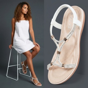 Sandale ''YiYi ZX-65 White''